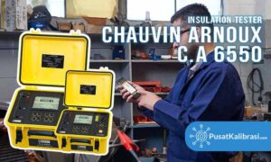 Insulation Tester Chauvin Arnoux C.A 6550